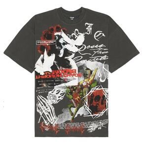 Civil Regime Bloom Oversized Vintage Ashes Tee, Large SOLD OUT